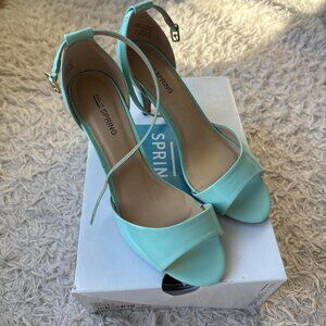 Call it Spring Women's Blue and Green Footwear